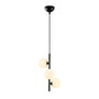 Opviq Domino - 11047 Lámpara de araña en blanco y negro
